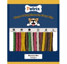 Petrix Munchy Mix Natural Dog Snack, 1 Pc (500g)
