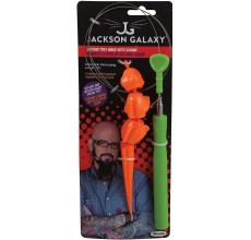 Jackson Galaxy Ground Wand With Compressed Catnip Toy