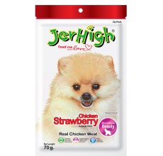 JerHigh Chicken with Strawberry Stick 70G