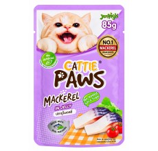 JerHigh Cattie Paws Mackerel in Jelly 85G
