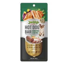 JerHigh Hotdog Bar Chicken and Vegetable 150G