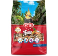 Kaytee KT Fiesta Cockatiel Bird Food 6/2.5LB.1.2Kgs