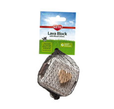 Kaytee Natural Lava Block With Wood Chews