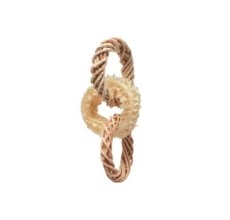 Kaytee Natural Loops Dye-Free Toss Toy - Partially Damaged