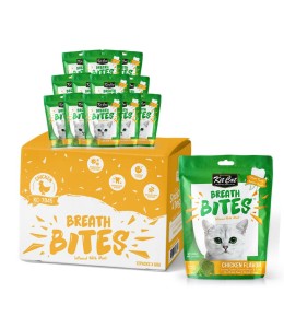 Kit Cat Breath Bites - Chicken Flavor (60g) - Pack of 12