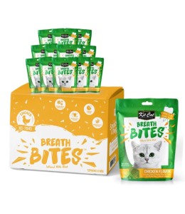 Kit Cat Breath Bites - Salmon Flavor (60g) - Pack of 12