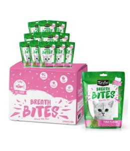 Kit Cat Breath Bites - Tuna Flavor (60g) - Pack of 12