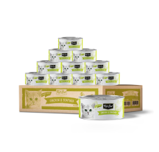 Kit Cat Chicken & Seafood Toppers 80g - Pack of 12