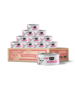 Kit Cat Chicken & Whitebait Toppers 80g - Pack of 12