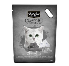Kit Cat Classic Crystal Cat Litter - Charcoal Unscented (5 Litres)