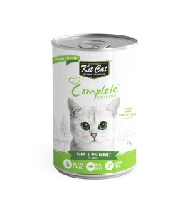 Kit Cat Complete Cuisine Tuna And Whitebait In Broth 150g - Pack of 12