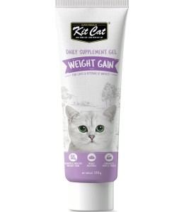 Kit Cat Daily Nutritional Supplement Gel For Cats & Kittens Weight Gain (120g)