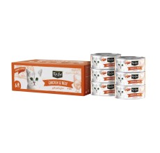 Kit Cat Deboned Chicken & Beef Toppers 6x50g