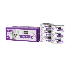Kit Cat Deboned Tuna & Whitebait Toppers 6x50g