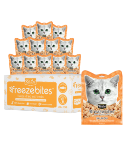 Kit Cat Freeze Dried Salmon 15g - Pack of 24