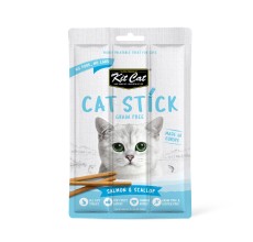 Kit Cat Grain Free Cat Stick Salmon &amp; Scallop 15g