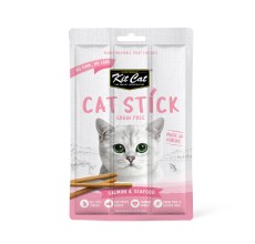 Kit Cat Grain Free Cat Stick Salmon &amp; Seafood 15g