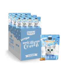 Kit Cat - Kitty Crunch Seafood Flavor (60g) - Pack of 12
