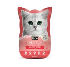 Kit Cat Petite Pouch 70g - Chicken & Beef