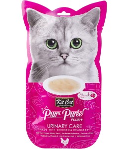 Kit Cat Puree plus Urinary Care (Chicken) 60g - Pack of 12
