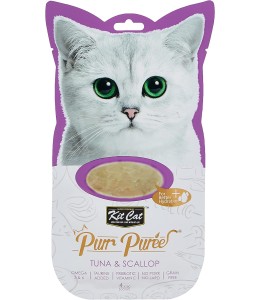 Kit Cat Puree Tuna & Scallop 15g - Pack of 12