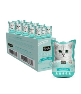 Kit Cat - Purr Puree Tuna & Fiber "Hairball" 15g - Pack of 15