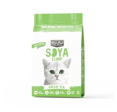 Kit Cat Soya Clump Soybean Litter - Green Tea 7L(1 Box – 6pcs)