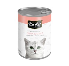 Kit Cat Tuna & Crab 400g - Pack of 12