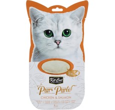 Kit Cat Puree Chicken & Salmon 15g