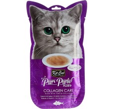 Kit Cat Puree Plus Collagencare (Tuna) 60g