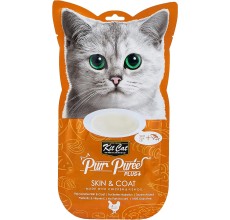 Kit Cat Puree plus Skin & Coat (Chicken) 60g