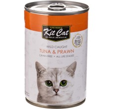 Kit Cat Tuna & Prawan 400g