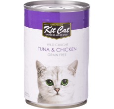 Kit Cat Wild Caught Tuna & Chicken 400g