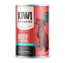 Kiwi Kitchens Chicken & Mussel Wet Puppy Food  - 375G