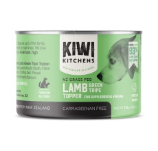 Kiwi Kitchens Lamb Green Tripe Topper Wet Dog Food - 170G