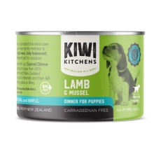 Kiwi Kitchens Lamb & Mussel Dinner Wet Puppy Food - 170G