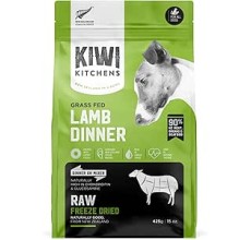 Kiwi Kitchens Raw Freeze Dried Lamb Dog Food - 425G