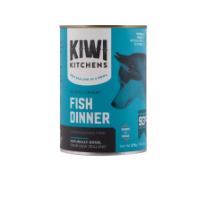 Kiwi Kitchens Wild Caught Fish Dinner Wet Dog Food - 375G
