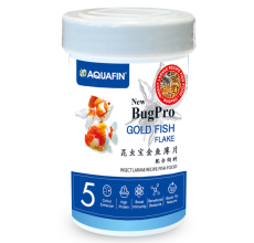 Kw Zone Aquafin Bugpro Gold Fish Flake [Volume - 250Ml]