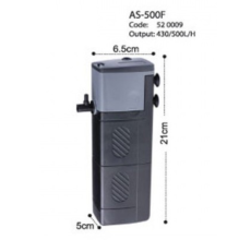 KW Zone Astro AS Internal Filter 500F (500L/H)