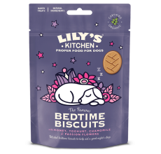 Lily's Kitchen Bedtime Biscuits Dog Treats (80g) -Pack of 12
