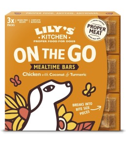 Lily's Kitchen Chicken on the Go Bars Multipack for Dogs 40g