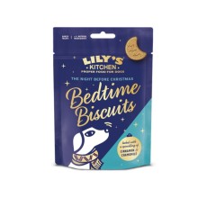 Lily's Kitchen Christmas Bedtime Biscuits Dog Treats - 80g