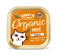 Lily's Kitchen Organic Chicken Dinner Wet Cat Food (85g) -Pack of 12