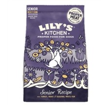 Lily's Kitchen Senior Recipe Turkey Adult 8+ Dry Dog Food - 7KG