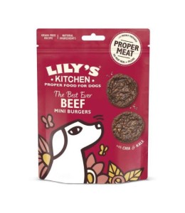 Lily's Kitchen The Best Ever Beef Mini Burgers Dog Treats 70g