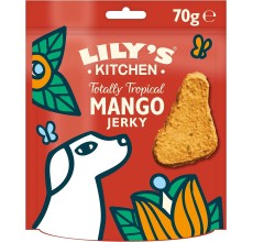 Lily's Kitchen Totally Tropical Mango Jerky Dog Treats (70g) -Pack of 12
