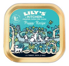 Lily's Kitchen Turkey & Duck Recipe Puppy Food (150g) -Pack of 12