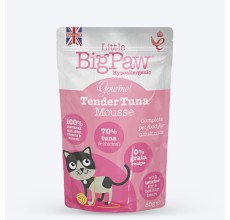 Little Big Paw Cat Gourmet Atlantic Tuna Mousse 85G Pouch