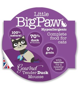 Little Big Paw Cat Gourmet Duck Mousse 85g